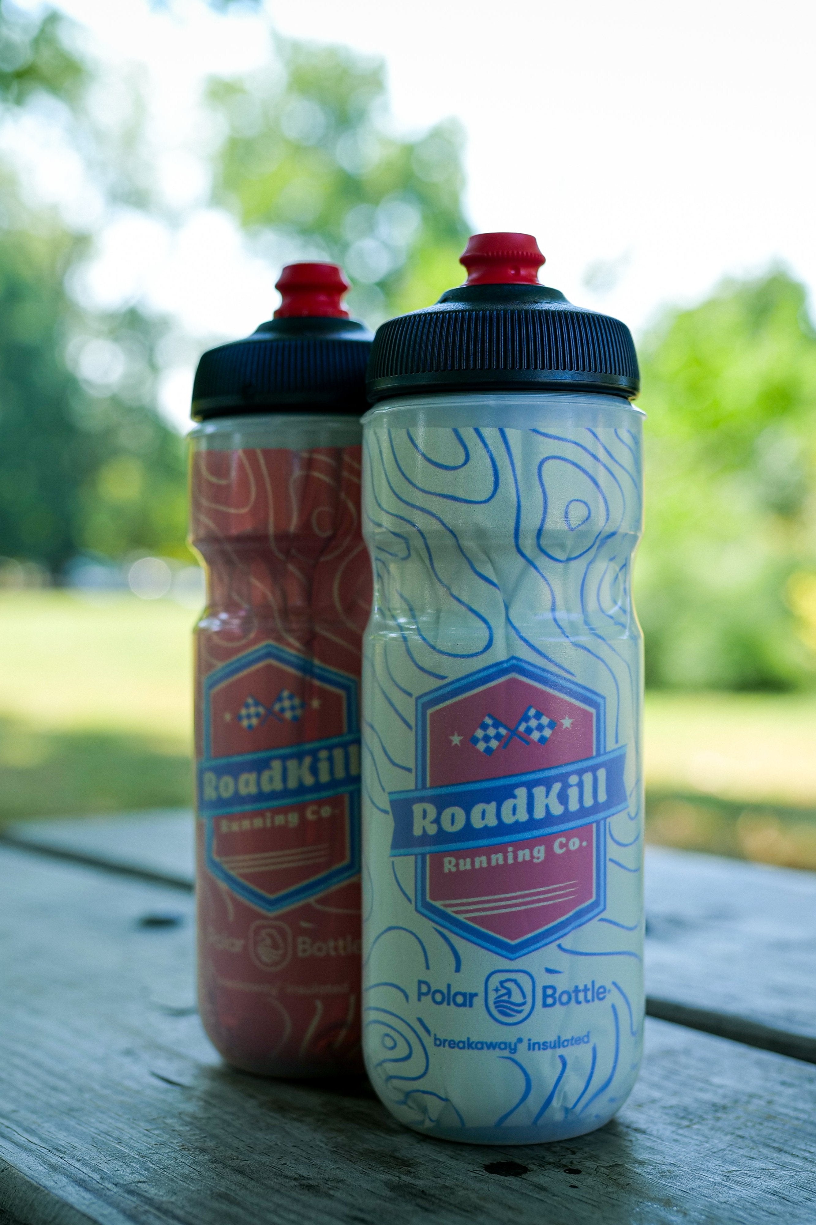 Roadkill Breakaway® 20oz Water Bottle (Pearl White)