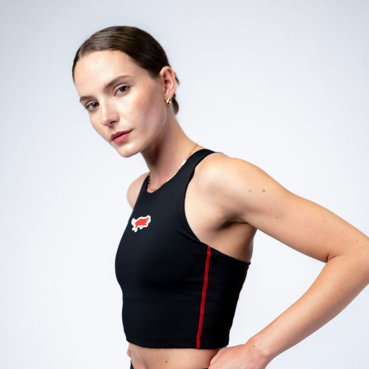 Women's Race Top - Stealth Black