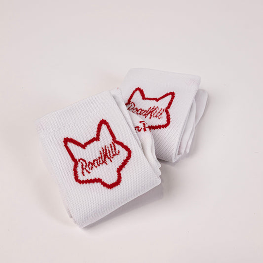 Roadkill Run Sock 2 Pack - White