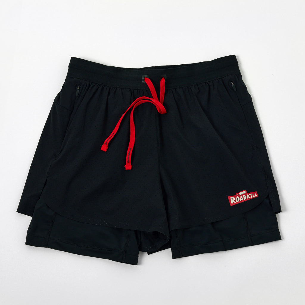 Men's Laserlite™ 2-in-1 Training Shorts - Stealth Black