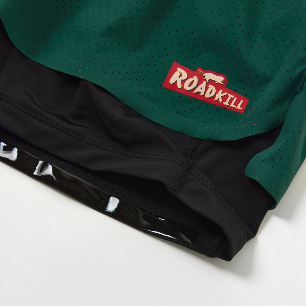 Men's Laserlite™ 2-in-1 Training Shorts - Forest Green